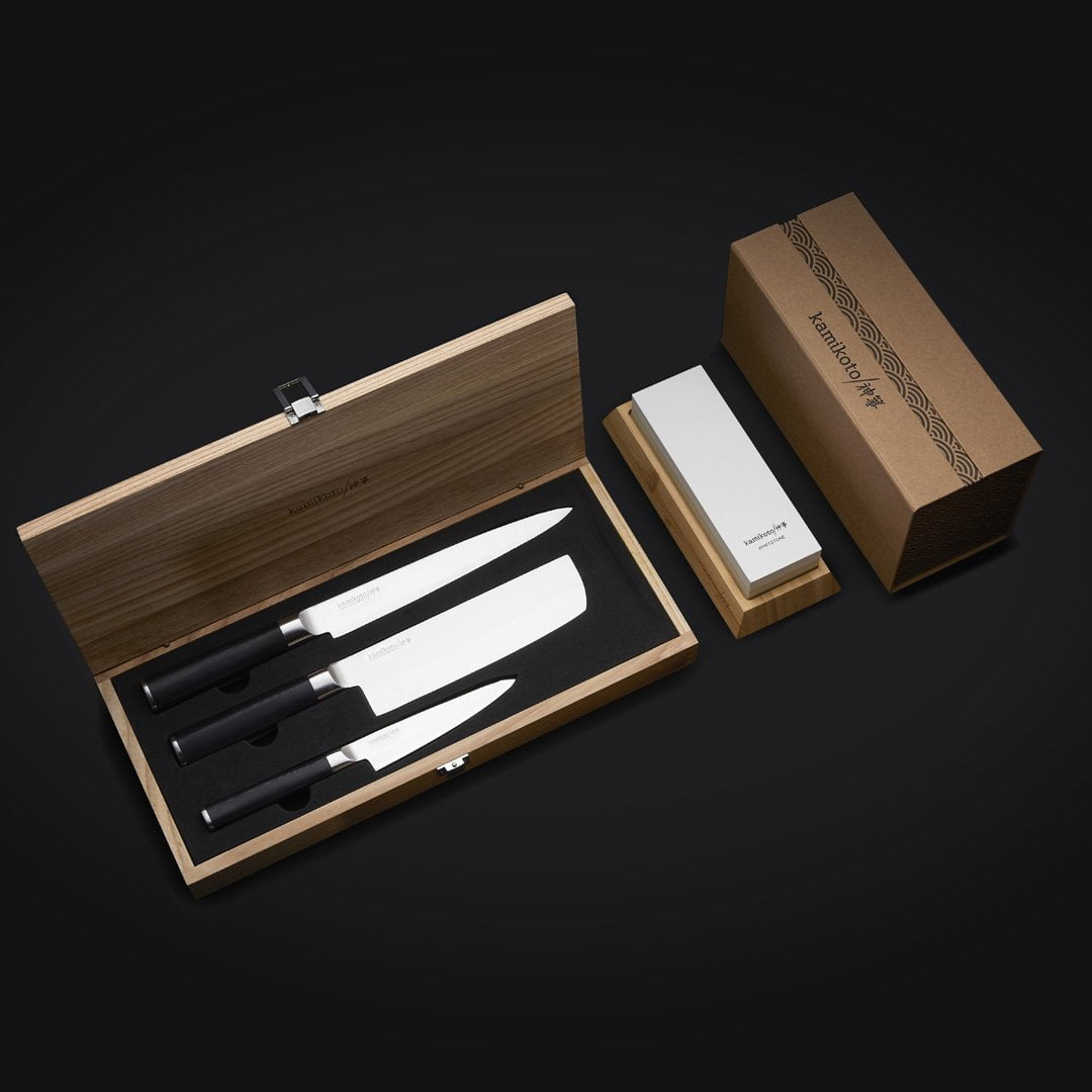 Kanpeki Knife Set & 13-inch Yanagiba 