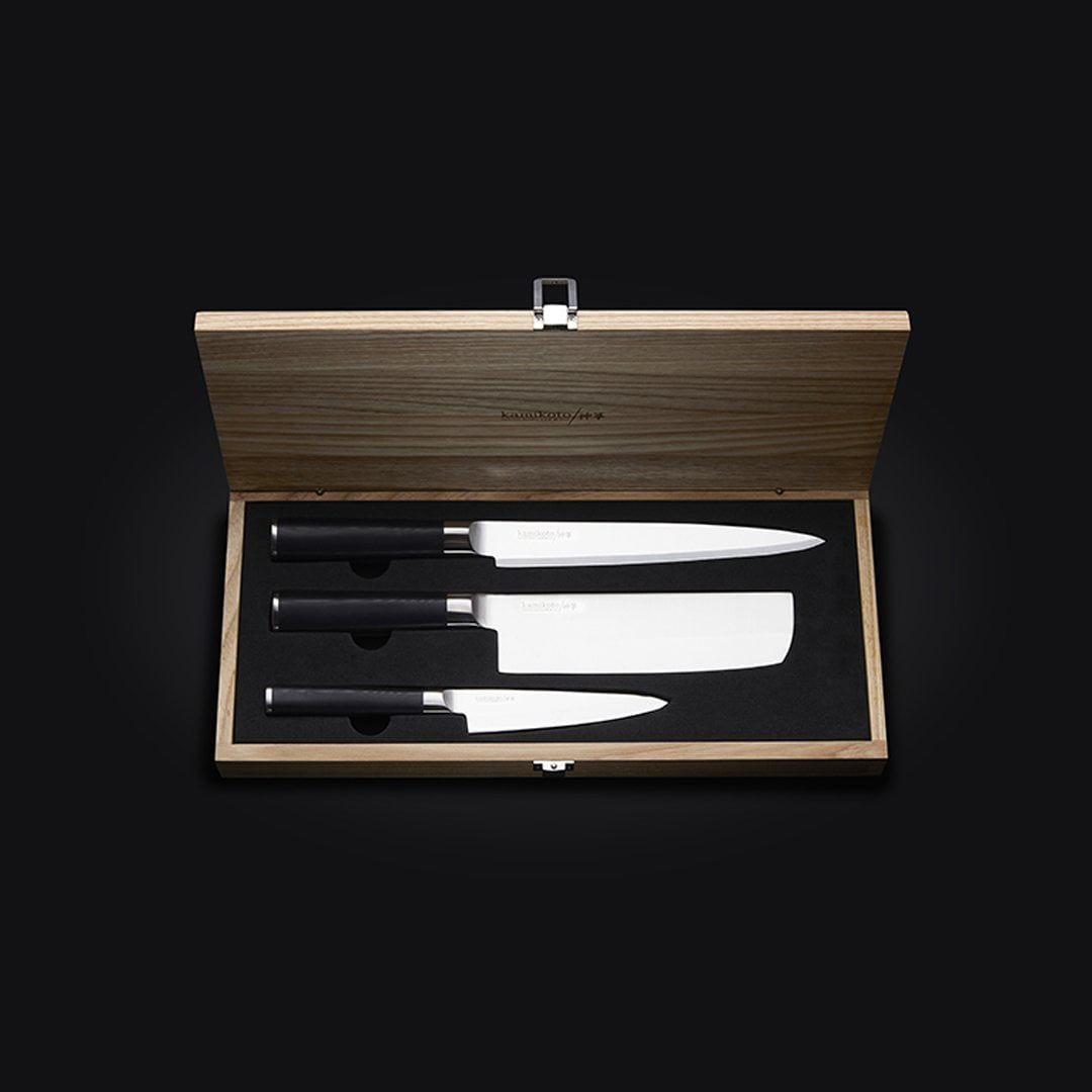Kanpeki Knife Set + Steak Knife Set – Kamikoto
